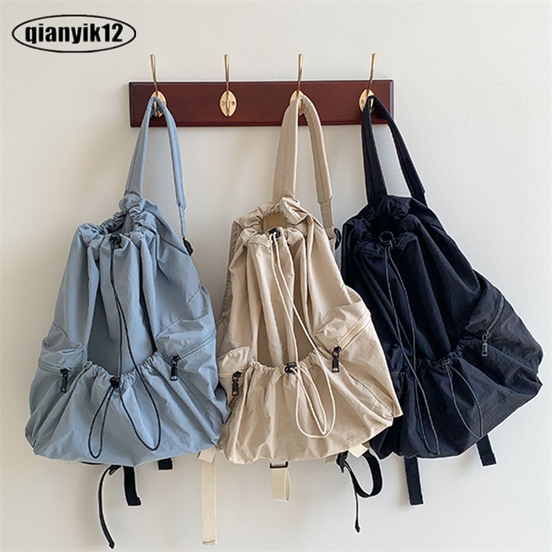 Ba Lô Dây Rút Cỡ Lớn Thiết Kế Mới Đơn Giản Thời Trang Dành Cho Nữ