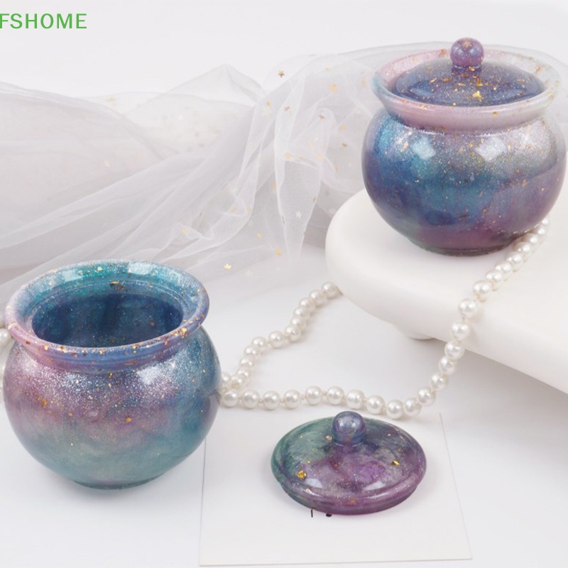 Khuôn Silicone Làm Chậu Hoa Khô Tiện Dụng