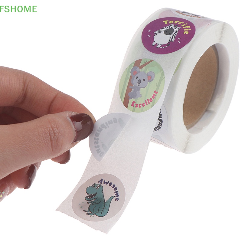Fshome Cuộn 500 Hình Động Vật Hoạt Hình Đáng Yêu Làm Scrapbook