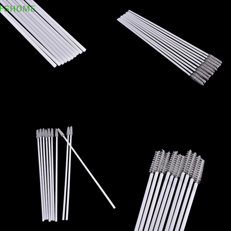 Set 10 Cọ Vệ Sinh Ống Hút Bằng Thép Không Gỉ Có Thể Tái Sử Dụng