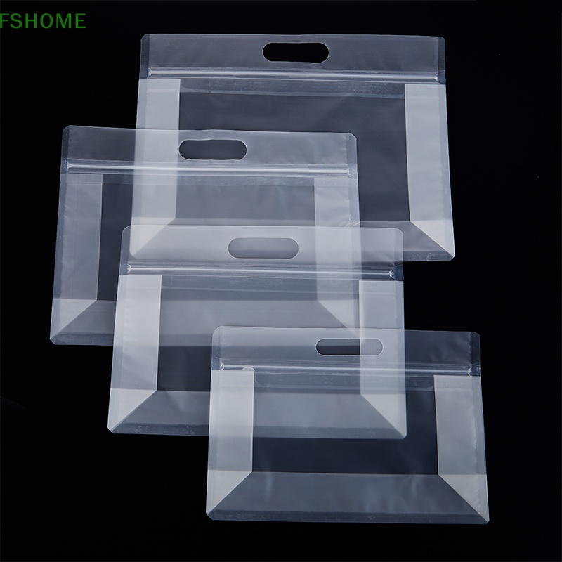 Fshome Túi Đựng Thực Phẩm Đông Lạnh Hình Bát Giác Bằng Nhựa Chống Rò Rỉ Có Thể Tái Sử Dụng