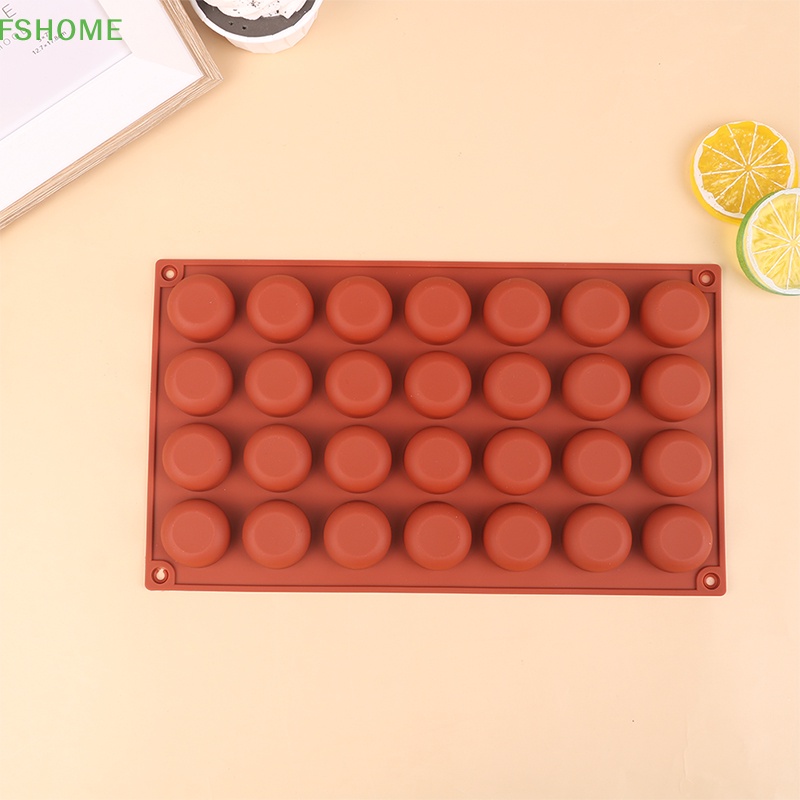 1 Khuôn Silicone Làm Bánh 28 Ngăn Tiện Dụng