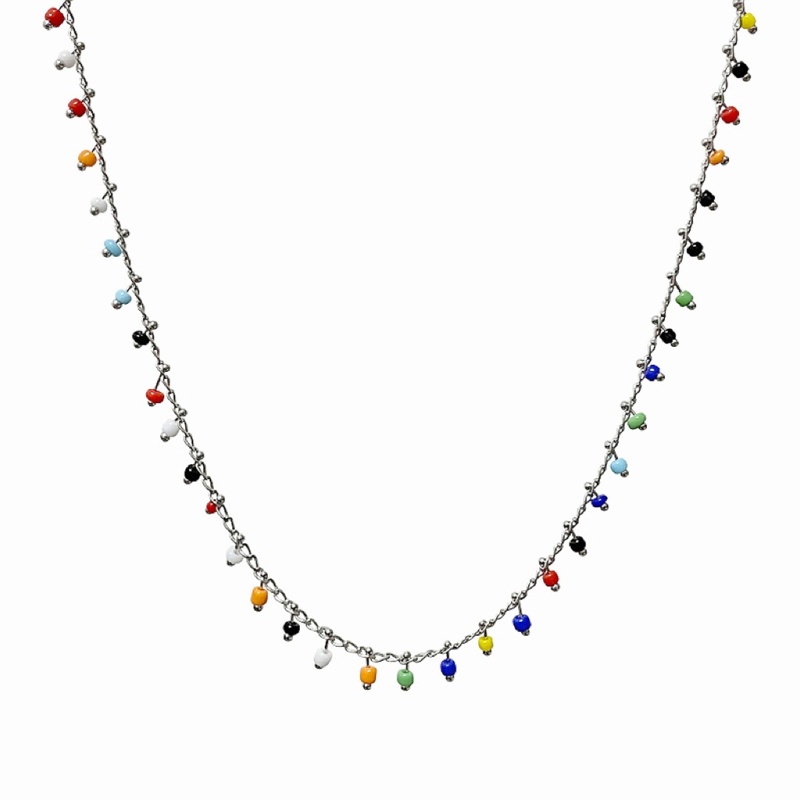 Vòng cổ Mặt Hình Trái Tim Đính Đá Zircon Đơn Giản Thời Trang Cho Nữ