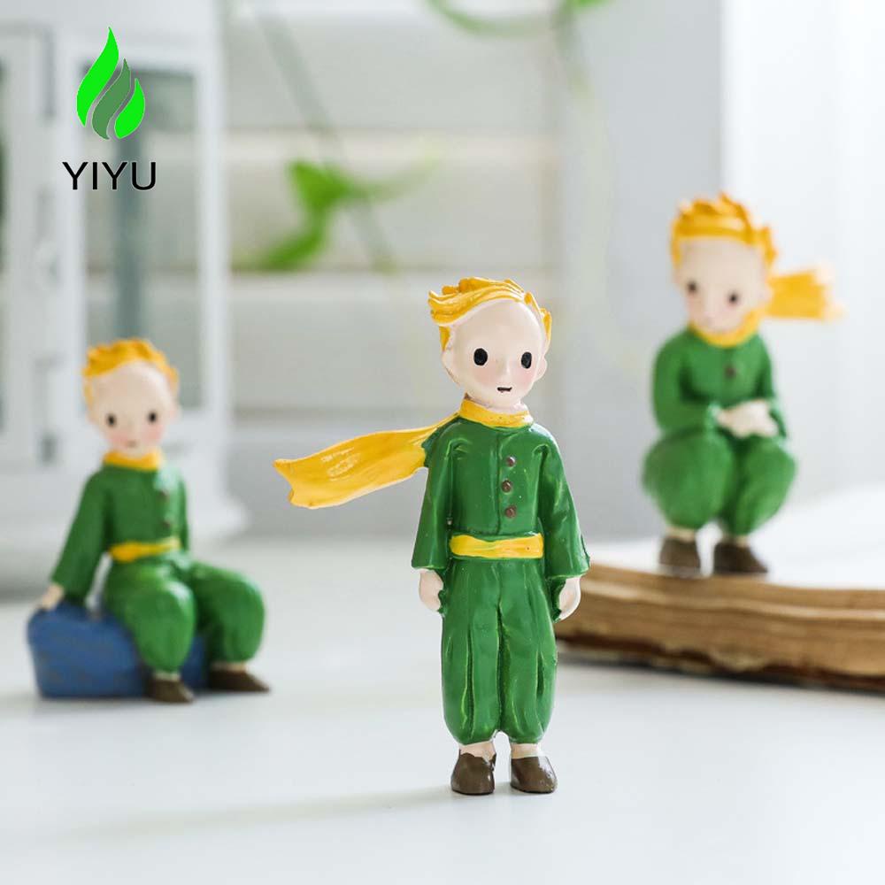 YIYU Mô Hình Hoàng Tử Hoạt Hình Trang Trí Bánh Kem