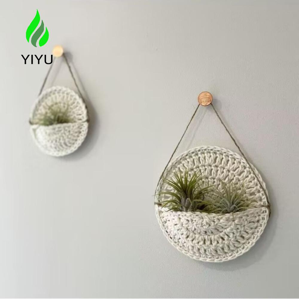 YIYU Giá Đỡ Chậu Cây Hình Tròn Chất Liệu Thân Thiện Với Môi Trường Trang Trí Phòng Khách