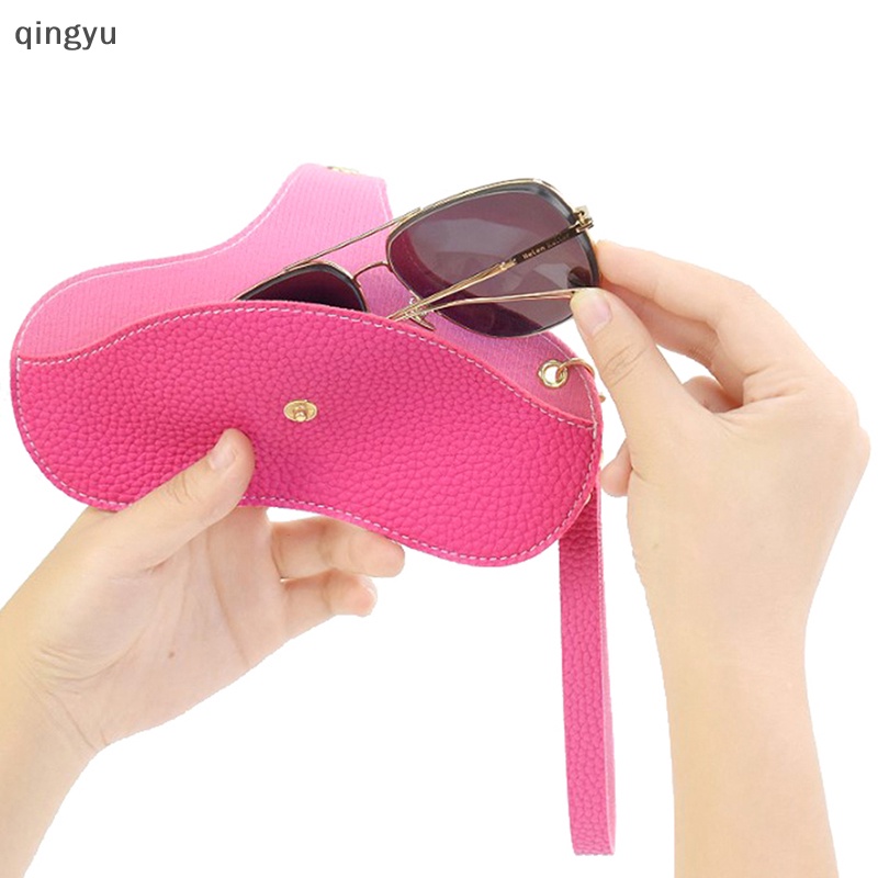 Hộp Đựng Mắt Kính Bằng Da PU Siêu Mỏng Kiểu Dáng Đơn Giản