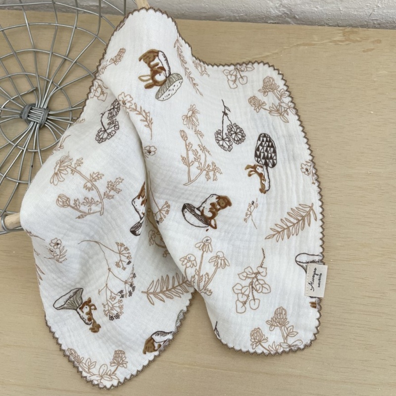 Omg * Khăn Lau Bằng Vải Cotton Thấm Hút Mồ Hôi Muslin Dành Cho Bé Trai Bé Gái