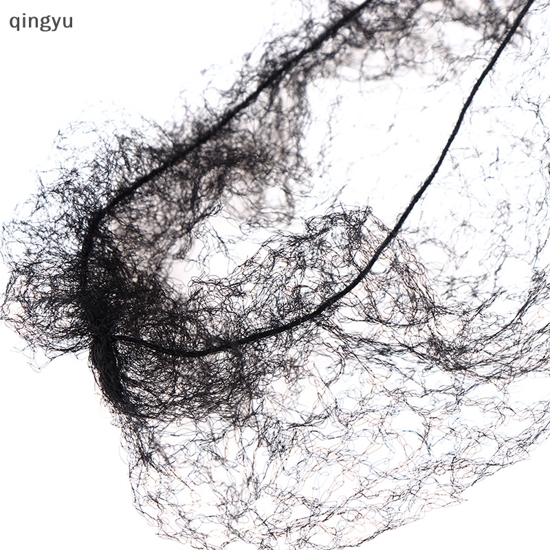 Set 100 Lưới Búi Tóc Co Giãn Màu Đen