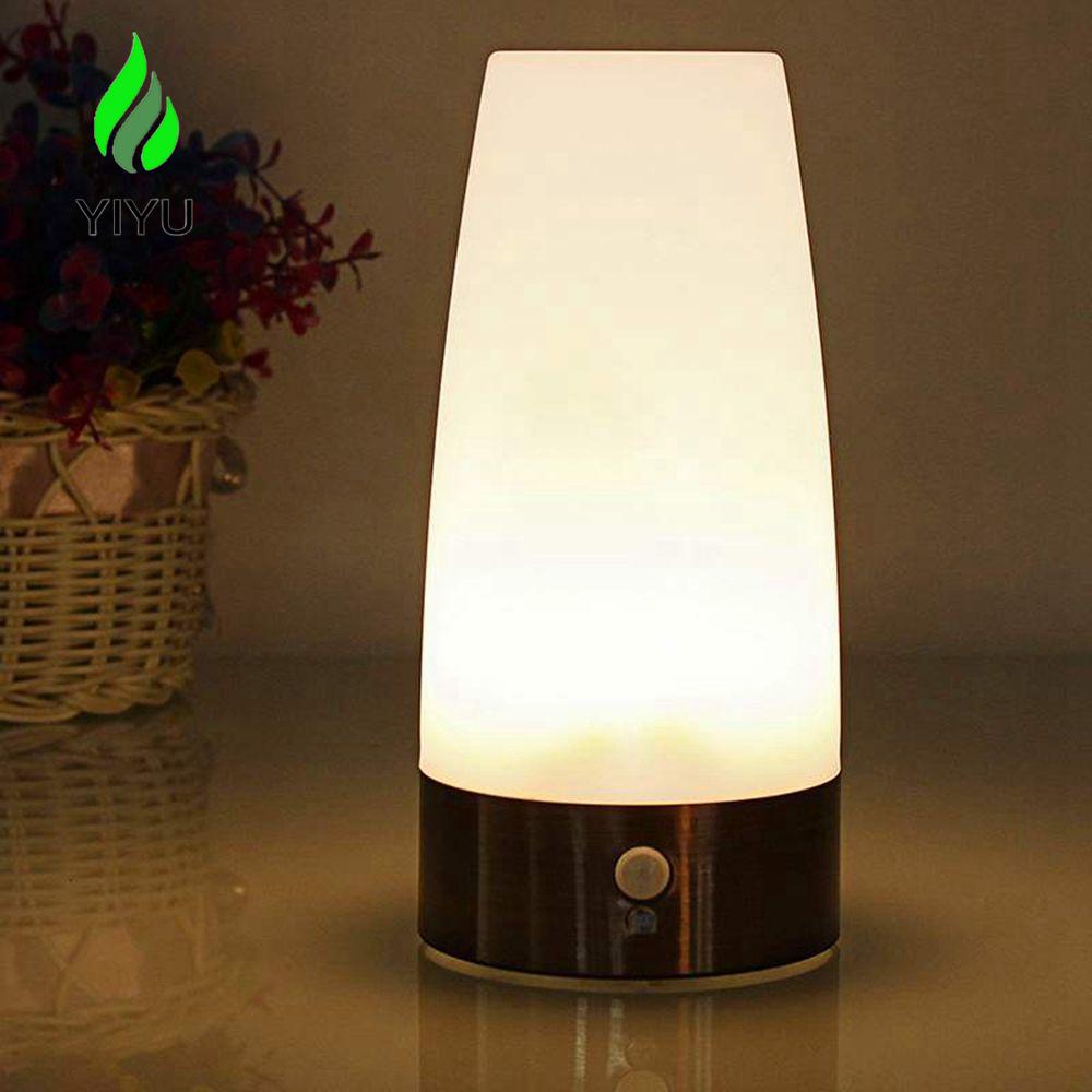 Đèn Led PIR Ánh Sáng Trắng Ấm Sử Dụng Cảm Biến Chuyển Động Trong Nhà