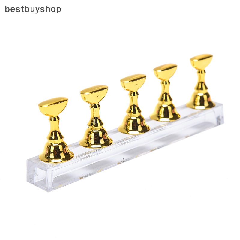 Best shop 1 bộ giá đỡ móng tay thực hành trưng bày kệ trưng bày pha lê acrylic mới