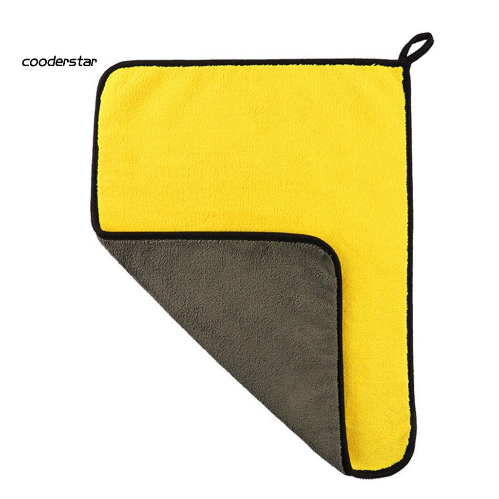 Khăn Lau Xe Hơi Hai Mặt Chất Liệu Microfiber Thấm Hút Nước Tốt Tiện Dụng