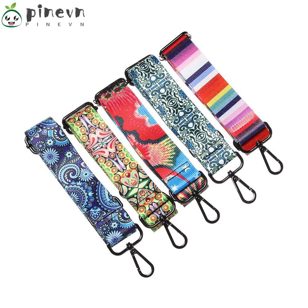PINEVN Dây Đeo Túi Xách Nylon Họa Tiết Thổ Cẩm Nhiều Màu Thời Trang