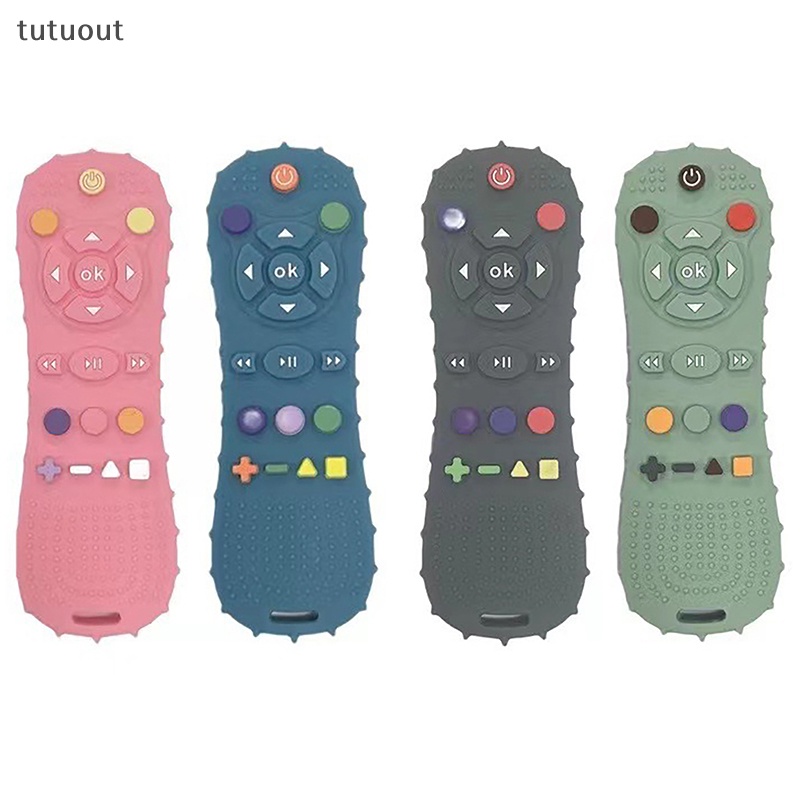 1 Đồ Chơi Điều Khiển Từ Xa Bằng Silicon Cho Bé Mọc Răng