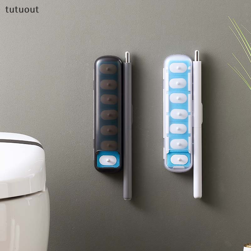 Cọ Vệ Sinh Toilet Dùng Một Lần Với Tay Cầm Dài Tiện Lợi