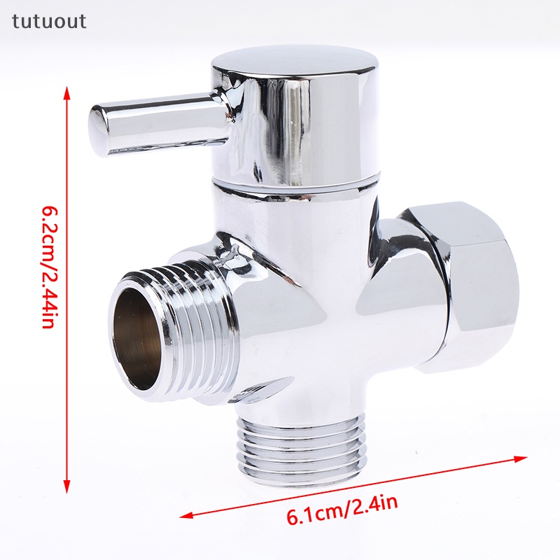 Van Chuyển Đổi Chữ T 3 Chiều 7 / 8 &quot;1 / 2&quot; 3 / 4 &quot;Bằng Crom 2023 Chuyên Dụng Cho Bồn Cầu