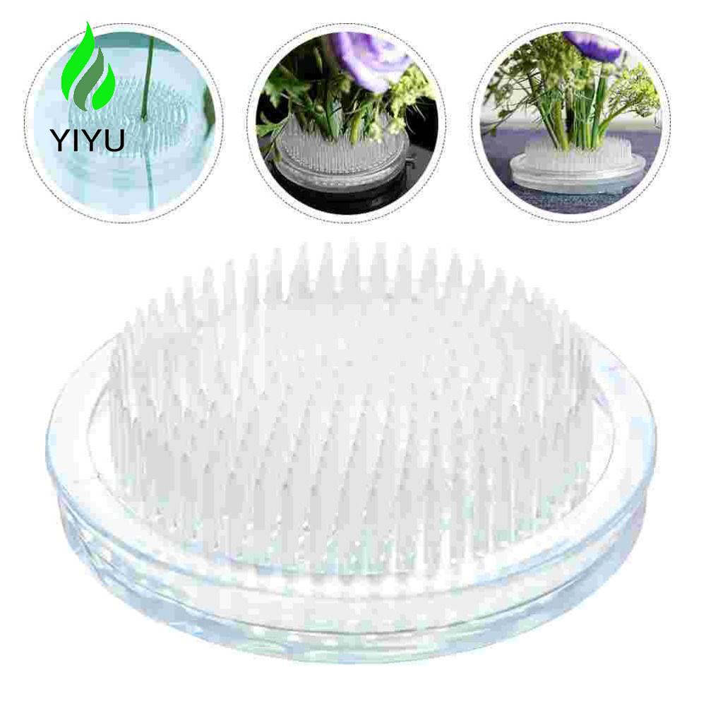 YIYU Đế Hoa Bằng Nhựa Trong Suốt Dùng Trang Trí Nhà Cửa Phong Cách Trung Hoa