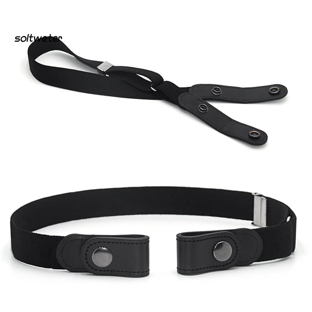 Thắt Lưng Co Giãn Có Khóa Cài Thời Trang Cho Nam Và Nữ