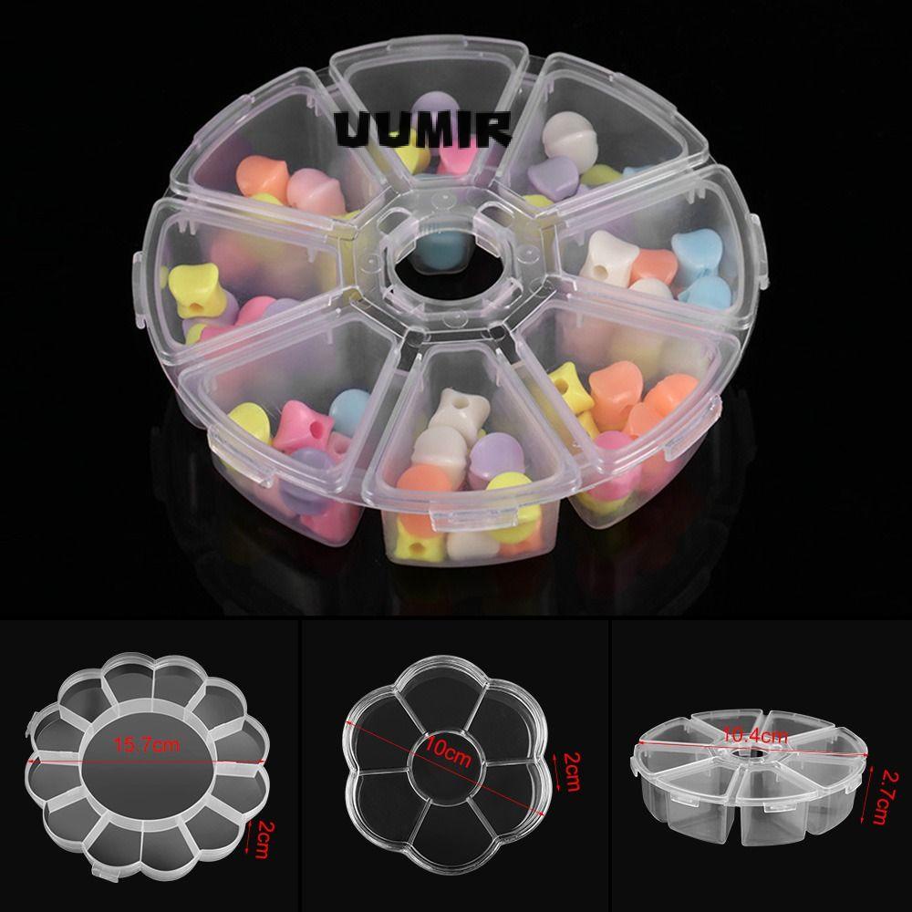 UUMIR Hộp Đựng Trang Sức Trong Suốt Đa Năng Tiện Dụng Ốp
