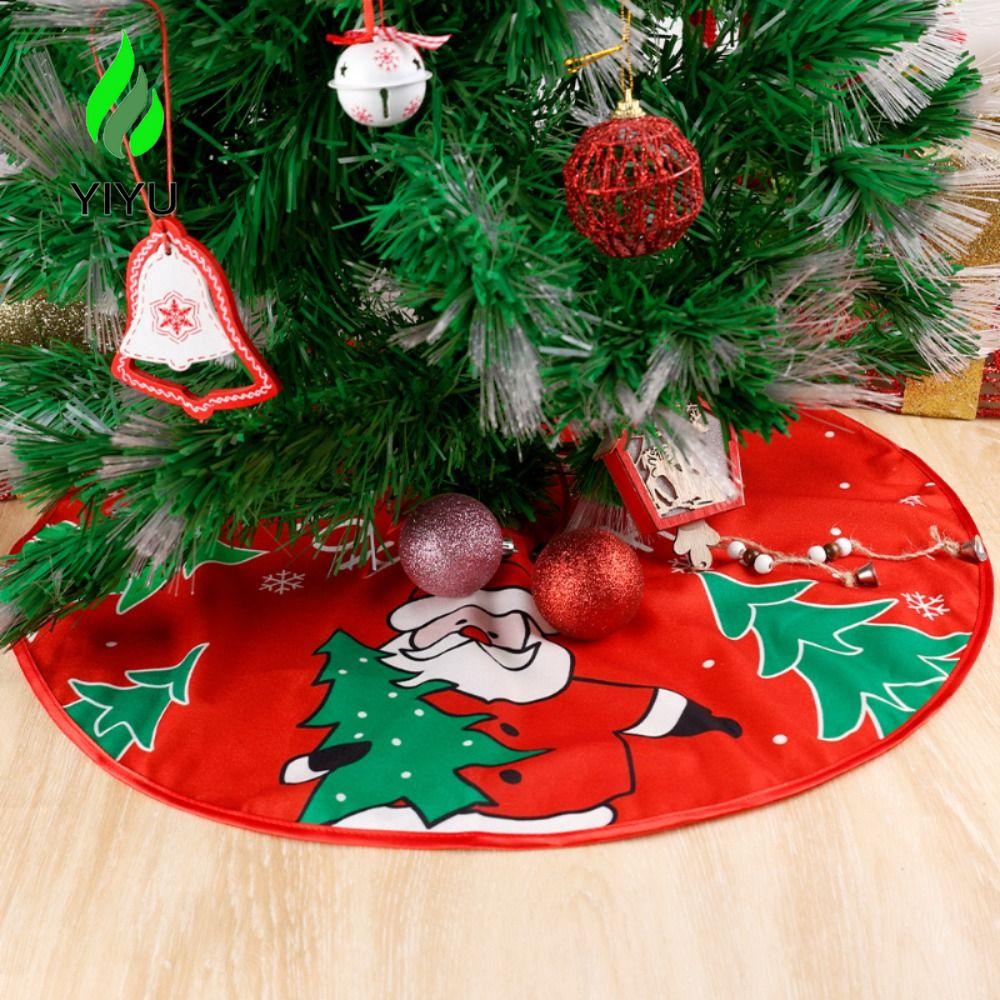 YIYU Vỏ Bọc Đế Cây Thông Noel / Giáng Sinh / Năm Mới In Họa Tiết Hoa Tuyết