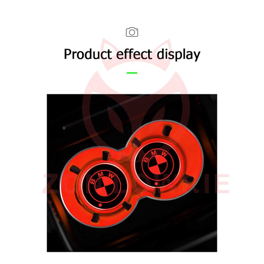 Tàu lượn nước ô tô Vỏ xe Rãnh Thảm cốc nước Miếng đệm đèn Led đầy màu sắc cho MG ZS