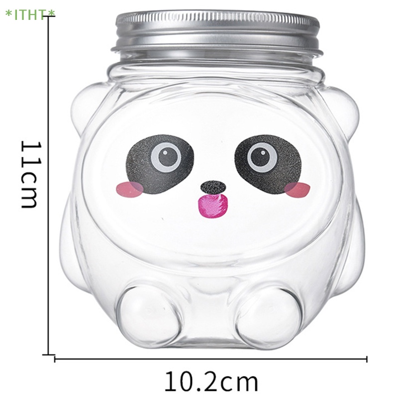 Bình Đựng Nước Hình Gấu Trúc Dễ Thương Nhỏ Gọn Dùng Làm Quà Tặng Giáng Sinh Cho Cặp Đôi Mới