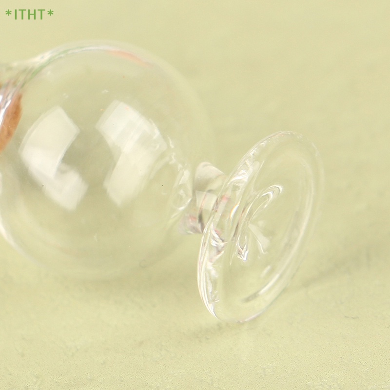 Lọ Điều Ước Mini Bằng Thủy Tinh Có Nút Bần Trang Trí Nhà Búp Bê Mới