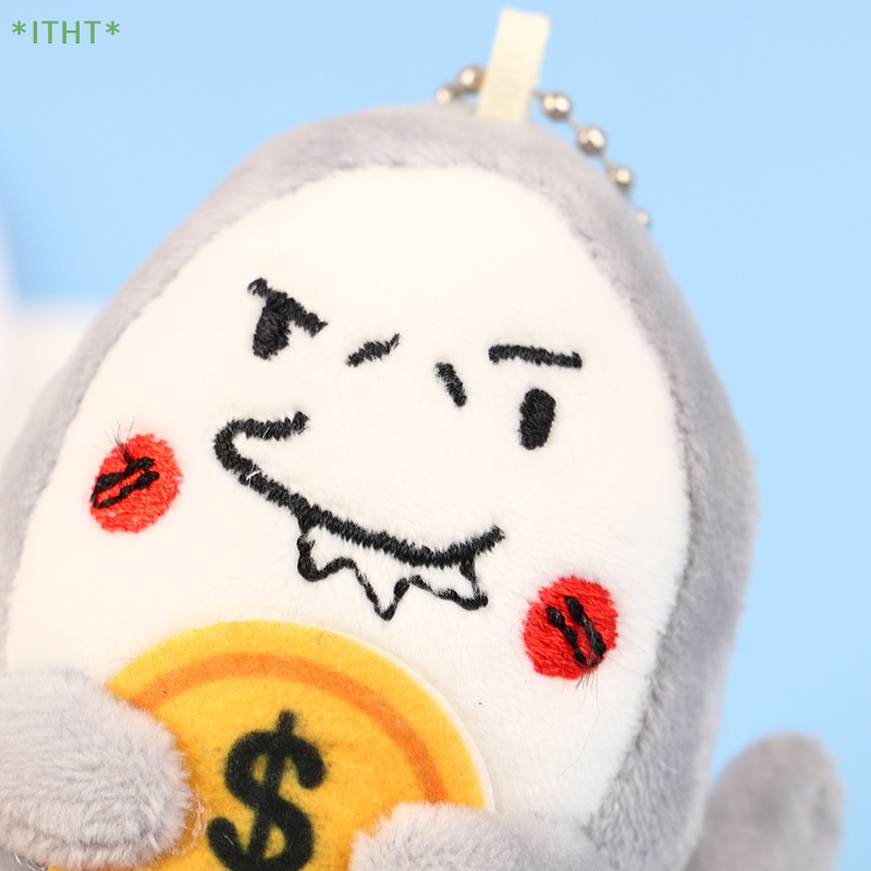 1 Móc Khóa Cá Mập Nhồi Bông Ngộ Nghĩnh Mới