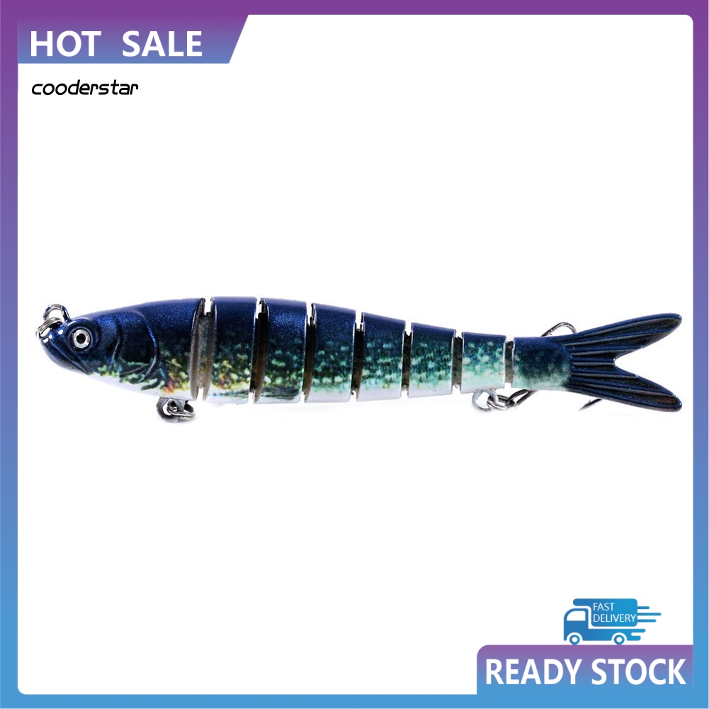 Mồi Câu Cá Giả Cứng Nhiều Khớp Nối 10cm 11g