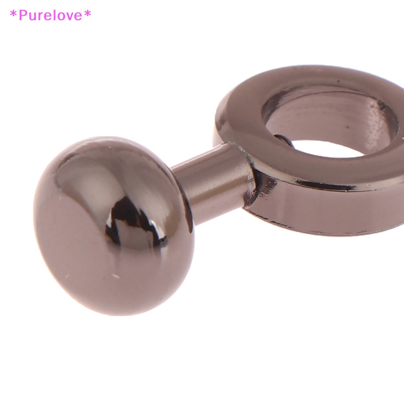 1 Đinh Tán Đầu Tròn Bằng Kim Loại Chuyên Dụng Cho Trang Trí Điện Thoại / Đồ Da Mới