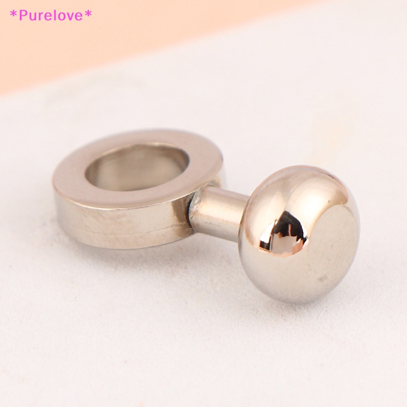 1 Đinh Tán Đầu Tròn Bằng Kim Loại Chuyên Dụng Cho Trang Trí Điện Thoại / Đồ Da Mới