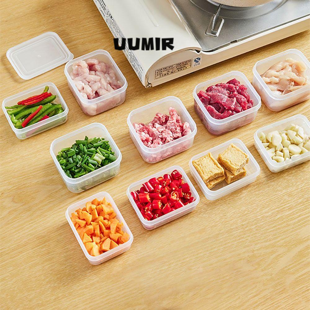 UUMIR Set 3 / 4 Hộp Đựng Thực Phẩm 2 Kích Cỡ Tiện Lợi Phong Cách Nhật Bản