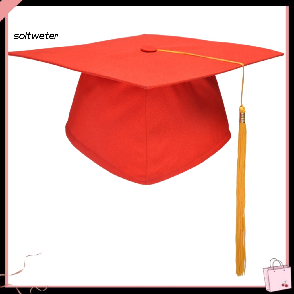 Mũ Mortarant Màu Trơn Thiết Kế Cổ Điển Thoáng Khí Thoải Mái Thời Trang Cho Nam Và Nữ