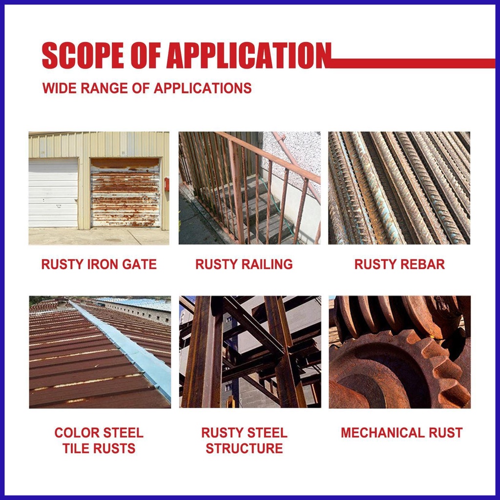 Phụ Kiện Loại Bỏ Rỉ Sét Có Thể Tái Sử Dụng Cho Khung Gầm Xe Hơi