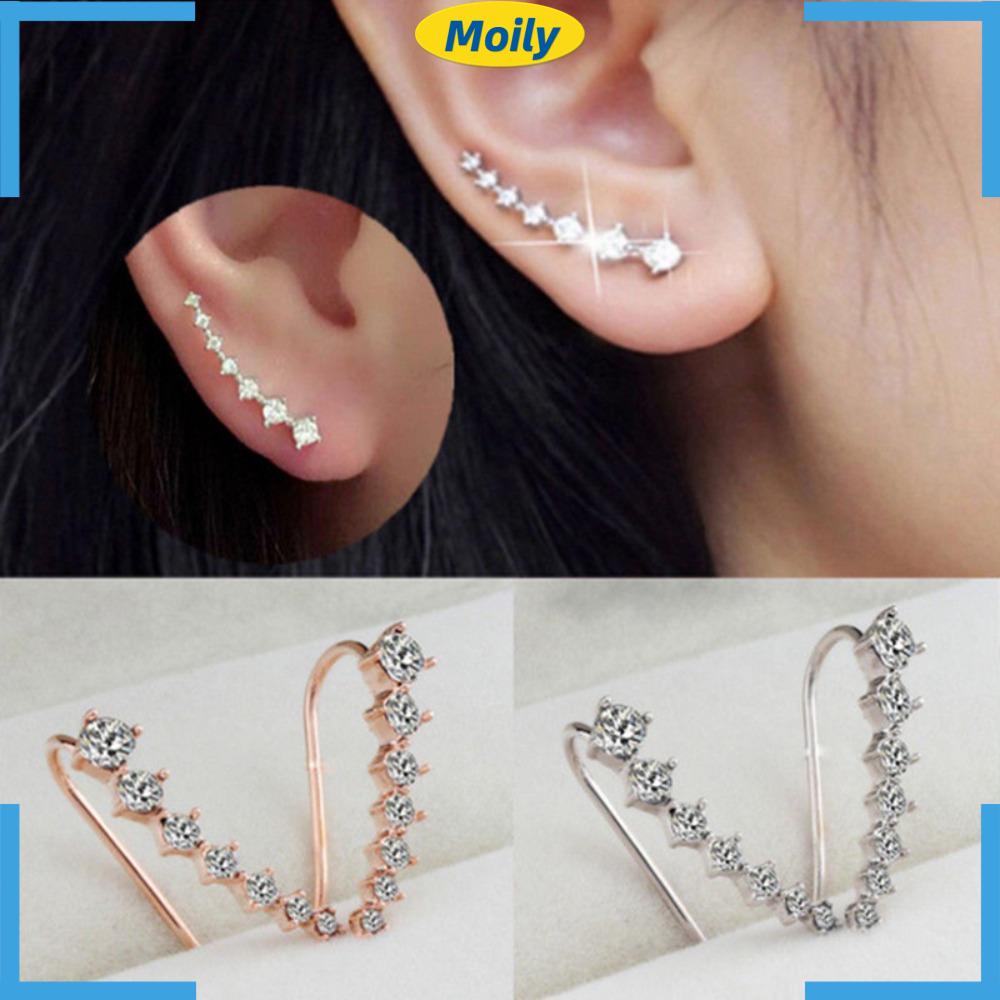 MOILYVN Set 10 Đôi Bông Tai Thời Trang Nữ