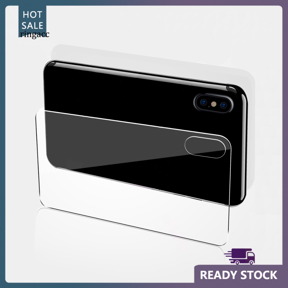 Kính Cường Lực Mặt Sau Cong 3D Chống Trầy Xước Cho iPhone X 10