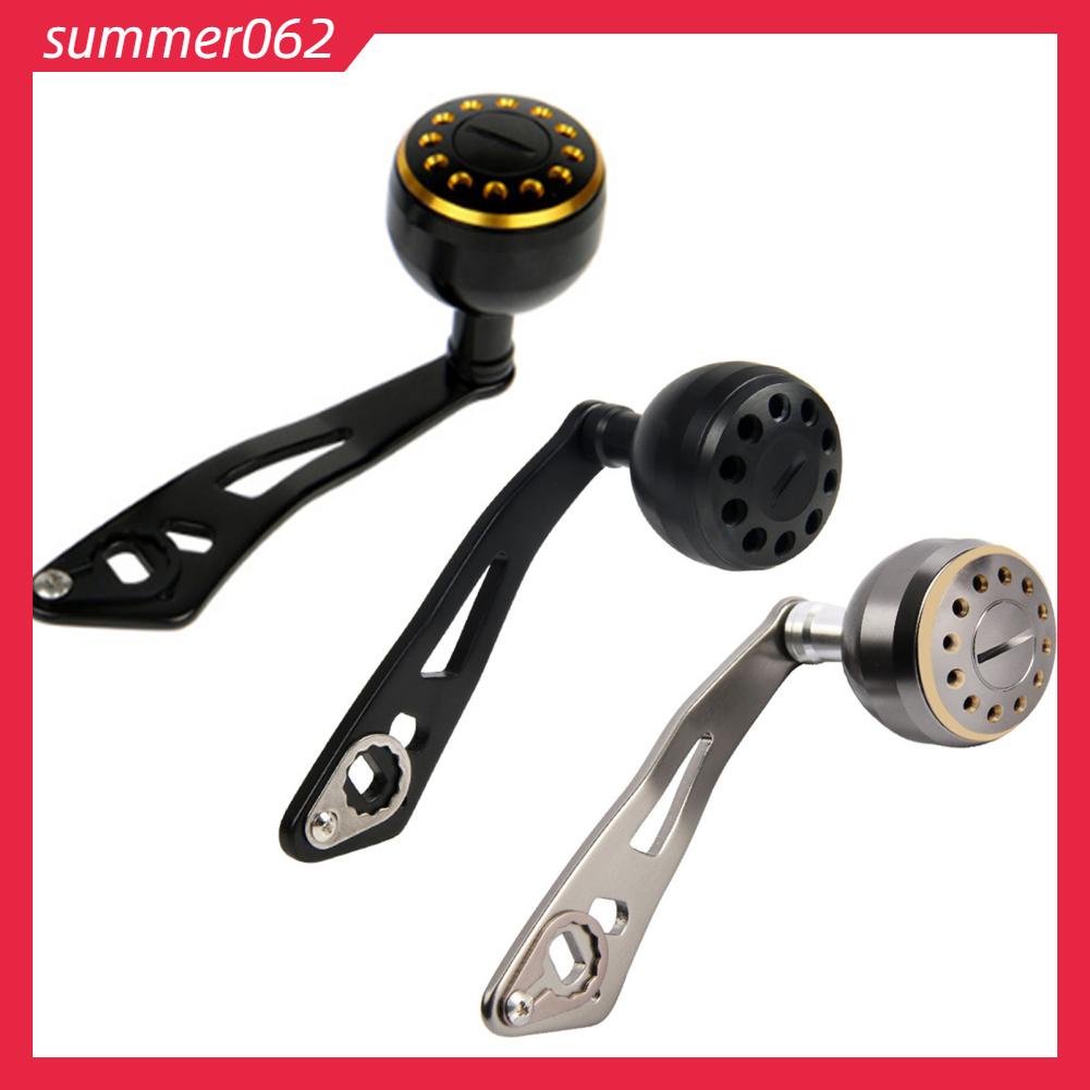 Summer062 Tay cầm máy câu 32mm/1.26in bằng kim loại công thái học để cá
