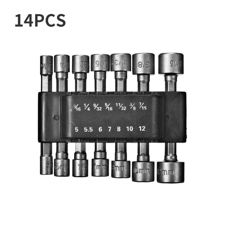 Set 14 Đầu Tua Vít Nam Châm Chuyên Dụng