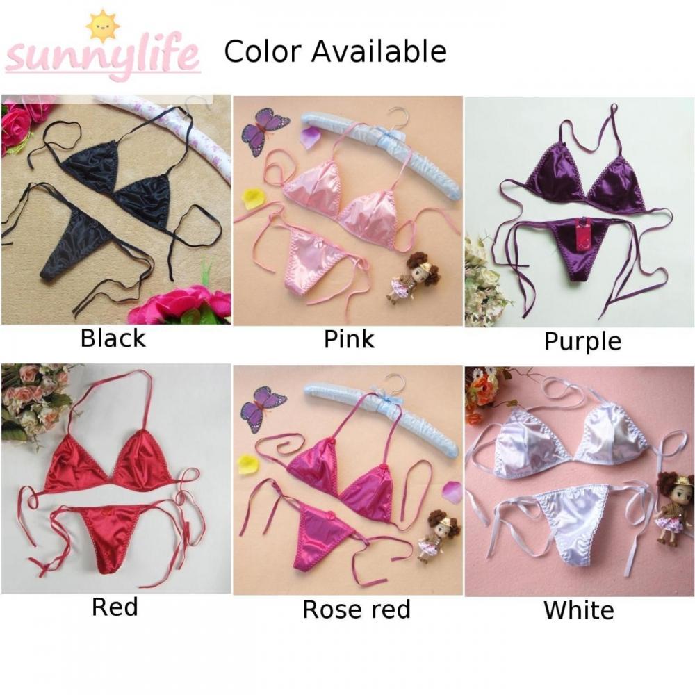 Áo Ngực Chữ T Bằng Lụa Satin Quyến Rũ Thoáng Khí Thời Trang Bốn Mùa