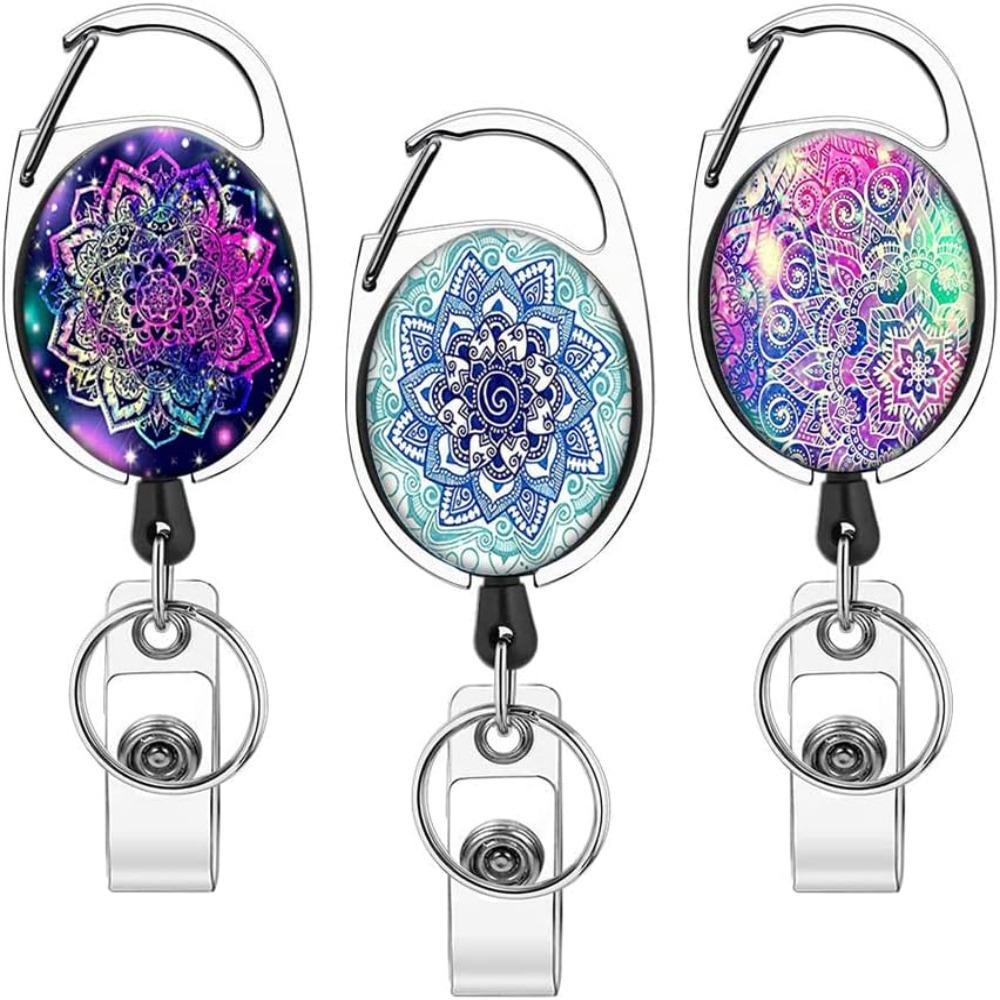 BEBETTERM Set 3 Giá Đỡ Huy Hiệu Bằng ABS Có Thể Thu Gọn Siêu Bền Tiện Dụng Cho Văn Phòng
