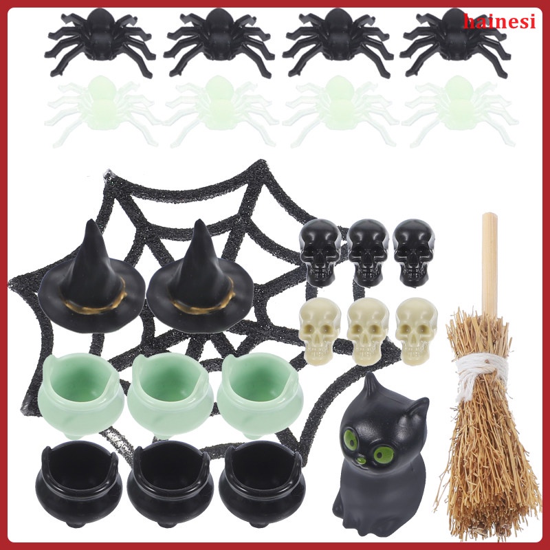 Mô Hình Tượng Phù Thủy Đội Mũ Halloween Dùng Trang Trí Nhà Cửa