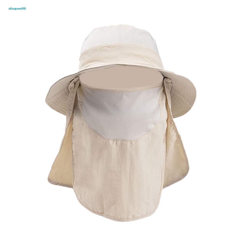 Mũ Trùm Đầu Che Phủ Cổ Và Mặt Chống Tia UV Khô Nhanh Dùng Khi Đi Câu Cá / Đạp Xe Ngoài