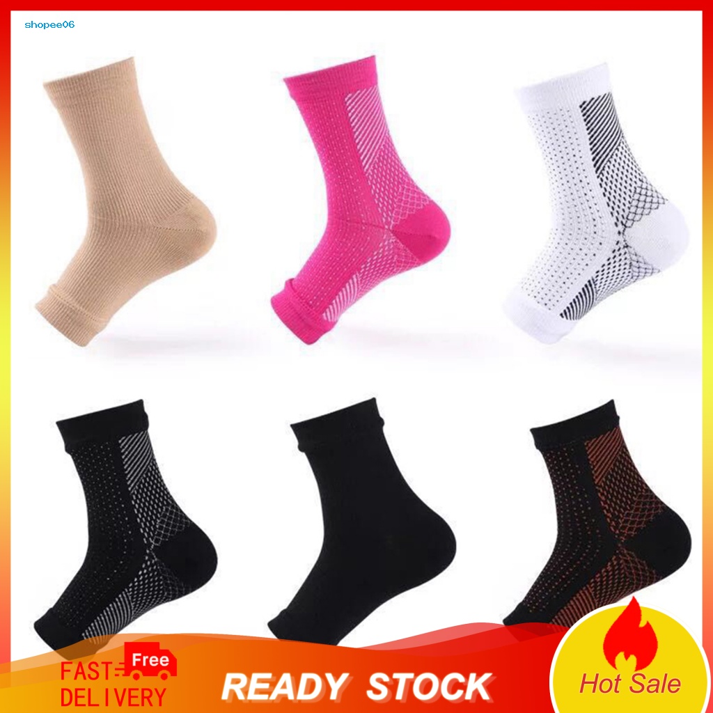 Vớ Nén Thể Thao Unisex Hỗ Trợ Mắt Cá Chân Chống Mệt Mỏi