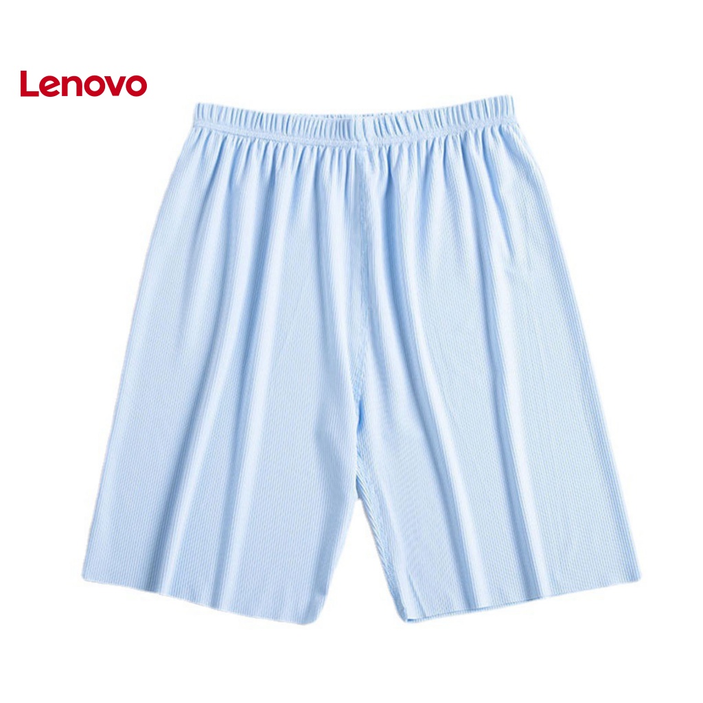 Quần Short Ngủ Bằng Lụa Lạnh Ống Rộng Lưng Co Giãn Thoáng Khí In Họa Tiết Hoa Hướng Dương Cho Nam