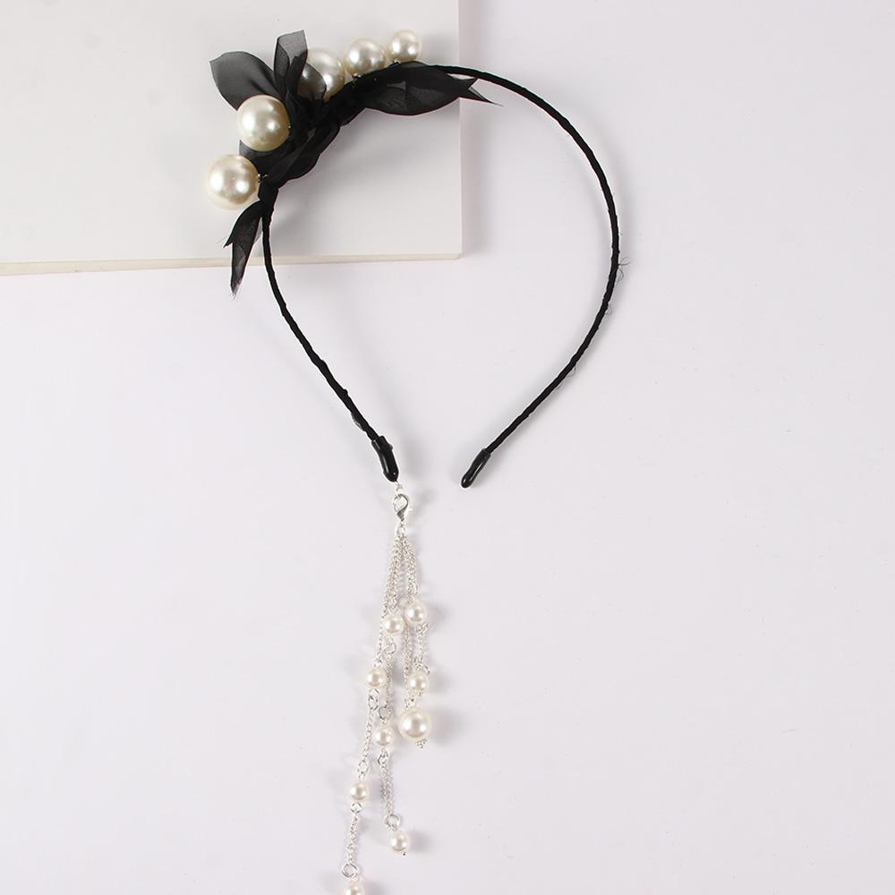 ANEMONE Băng Đô Cài Tóc Giả Bông Tai Kiểu Hàn Quốc Cho Nữ