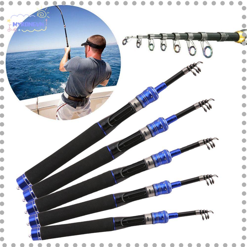 MYRONGVN Cần Câu Cá Siêu Nhẹ Có Thể Gấp Gọn Tiện Dụng Mang Theo Du Lịch