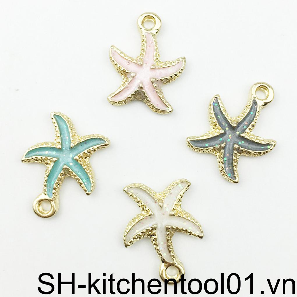 Bộ 13 Phụ Kiện Làm Trang Sức Bằng Hợp Kim DIY