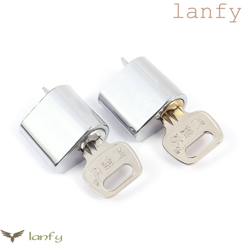 LANFY Lõi Khóa Cửa Bằng Đồng / Nhôm Thoát Hiểm An Toàn Trong Nhà