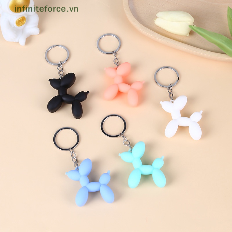 Móc Khóa Cao Su Mềm Hình Chú Cún Đáng Yêu Thời Trang Cho Nam Nữ