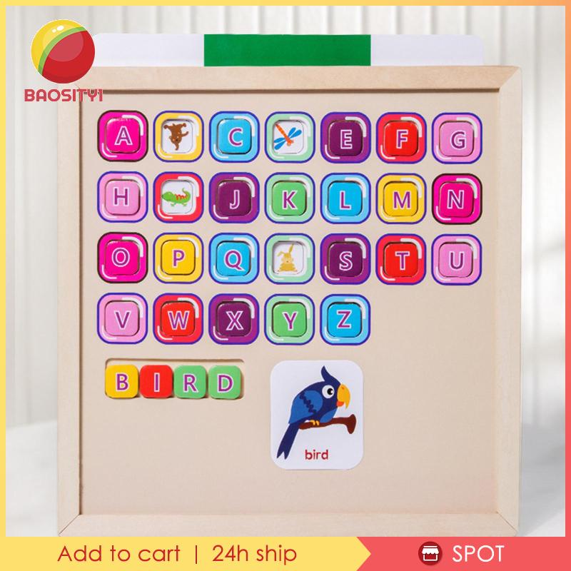 Đồ Chơi Bảng Gỗ 3 4 5 Tuổi Khắc Chữ Cái Vui Nhộn Cho Bé