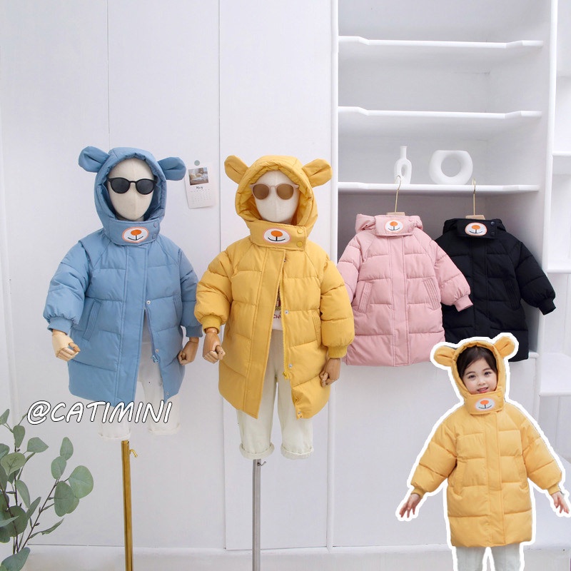 CATIMINI Áo Khoác Đệm Lót Giữ Ấm Thời Trang Mùa Đông Cho Bé Trai Và Bé Gái